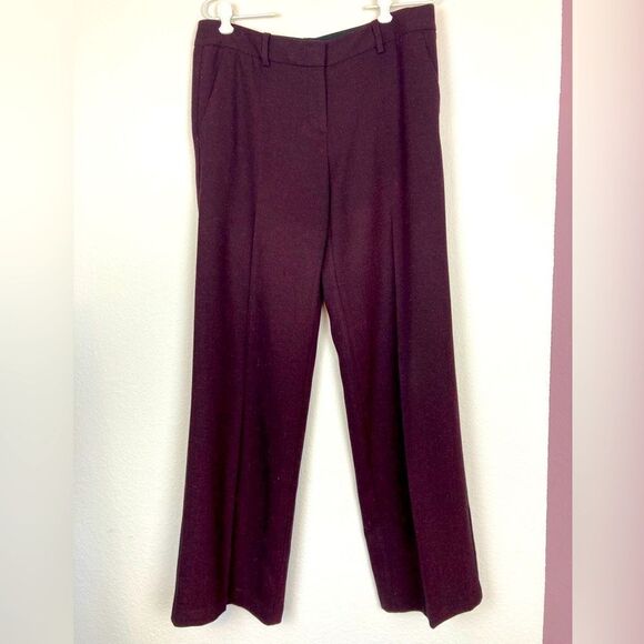 The Limited Burgundy & black tweed trousers runs big for size,great pockets - Picture 1 of 9